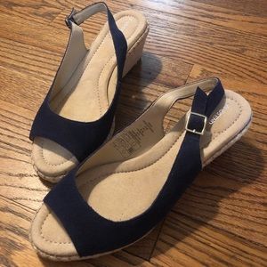 Open Toe Wedge Sandal